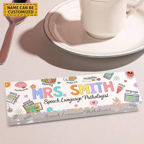 Acrylic Desk Name Plate N54013