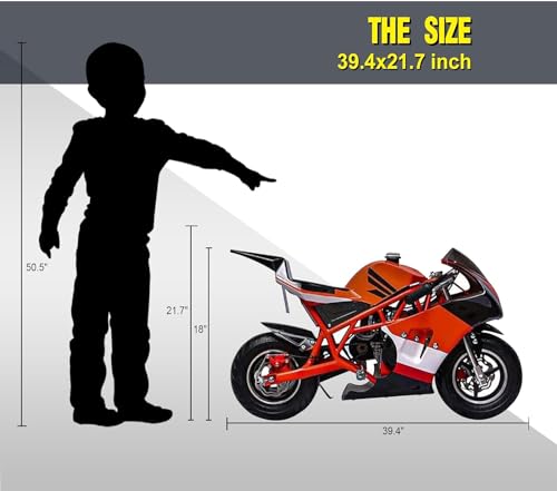 40CC 4-Stroke Gas Mini Pocket Bike U69237