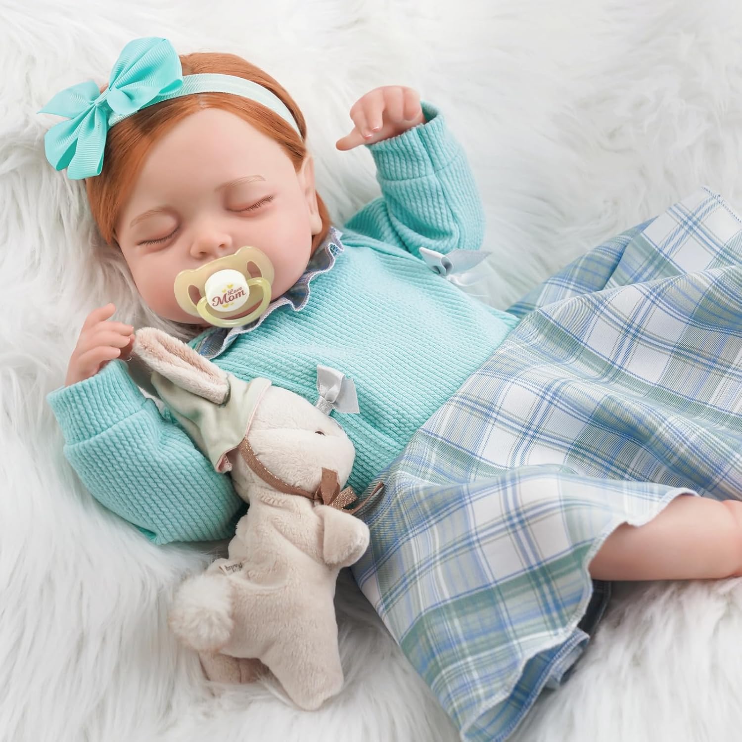 20 Inch Soft Body Realistic Blond Hair Baby Doll K154914