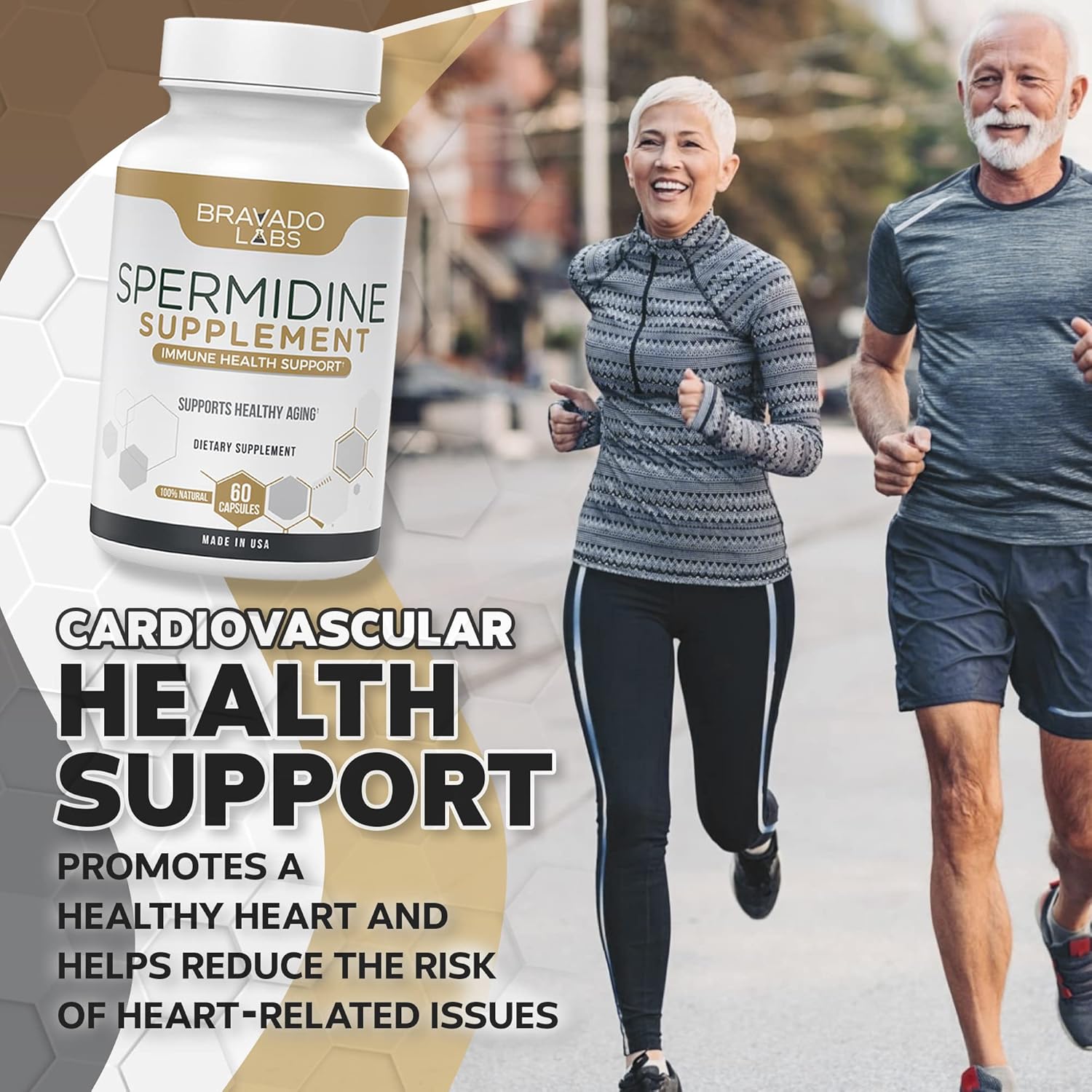 Spermidine Supplement - Wheat Germ Extract with Thiamine - 60 ct W831