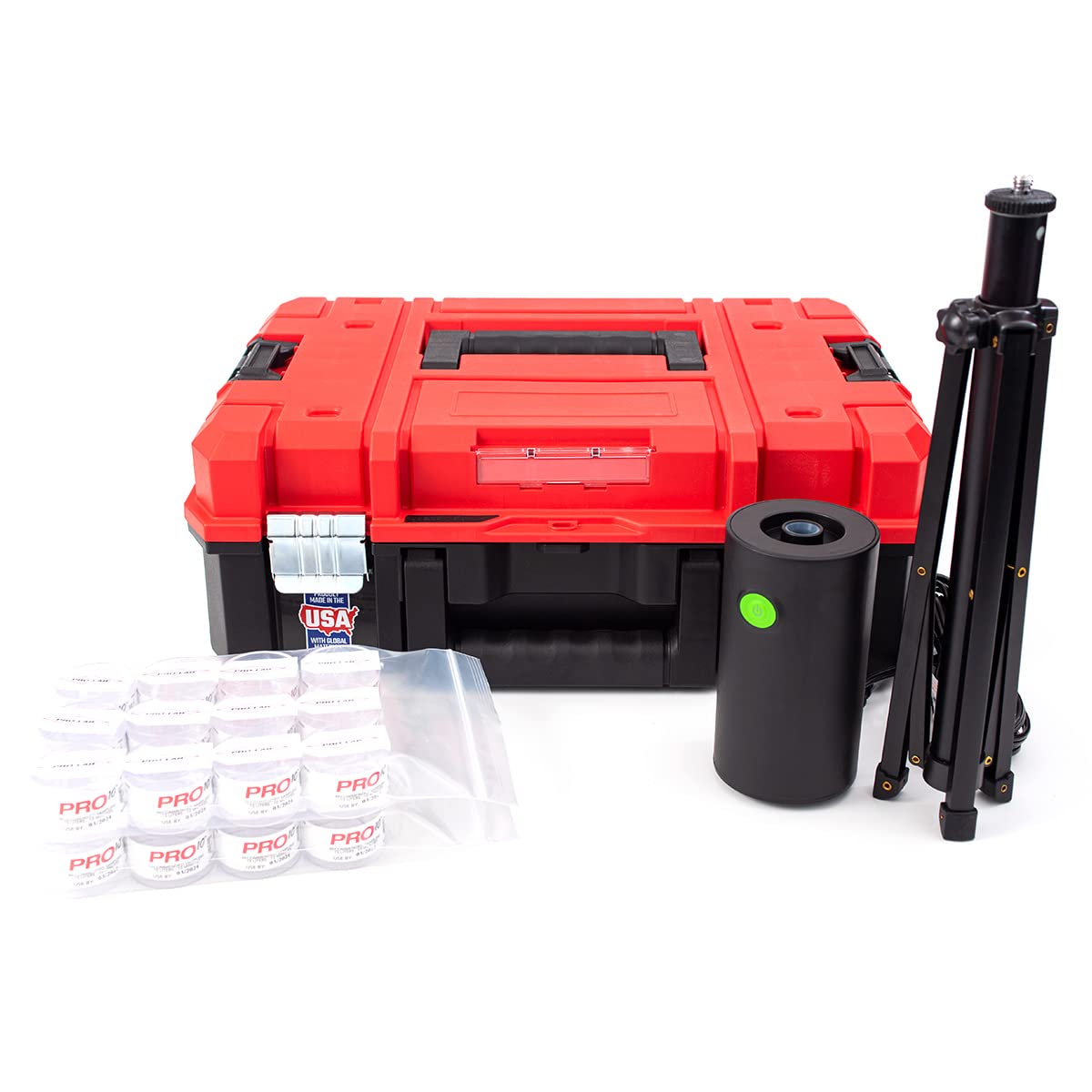 24 P10 Mold Test Kit with Pump, Case, Tripod P105