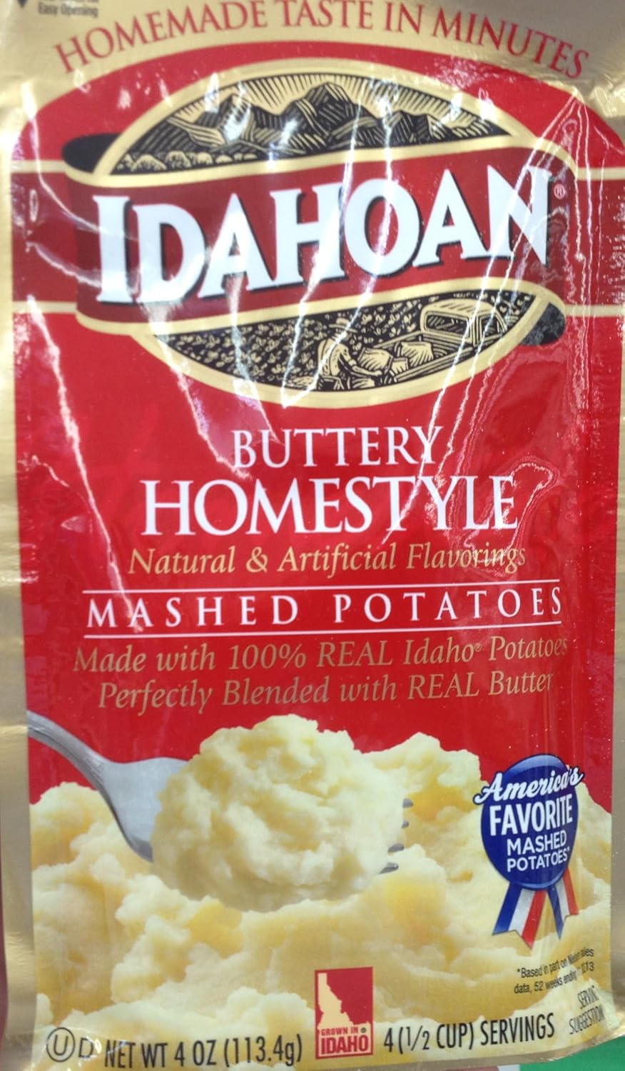Butter Homestyle Mashed Potatoes 4 oz. H4873