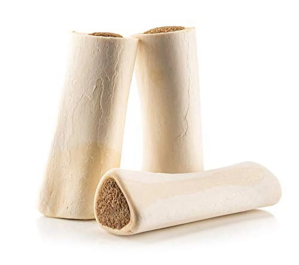 Filled Dog Bones, 5 to 6" Peanut Butter Flavor All Natural Dog Chew Treats A501