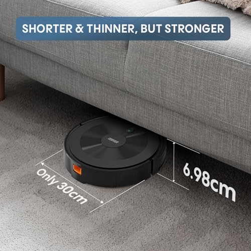 Slim Robot Vacuum and Mop Combo with 120 Mins Runtime C3926