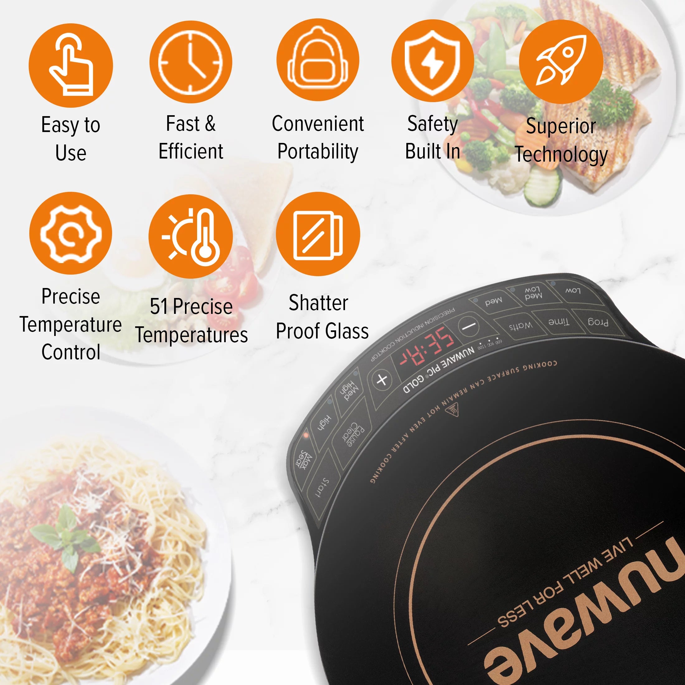 Induction Electric Cooktop with 10.5 inch Pan J756279