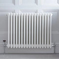 White Cast Iron Style Tall Column Radiator V7739