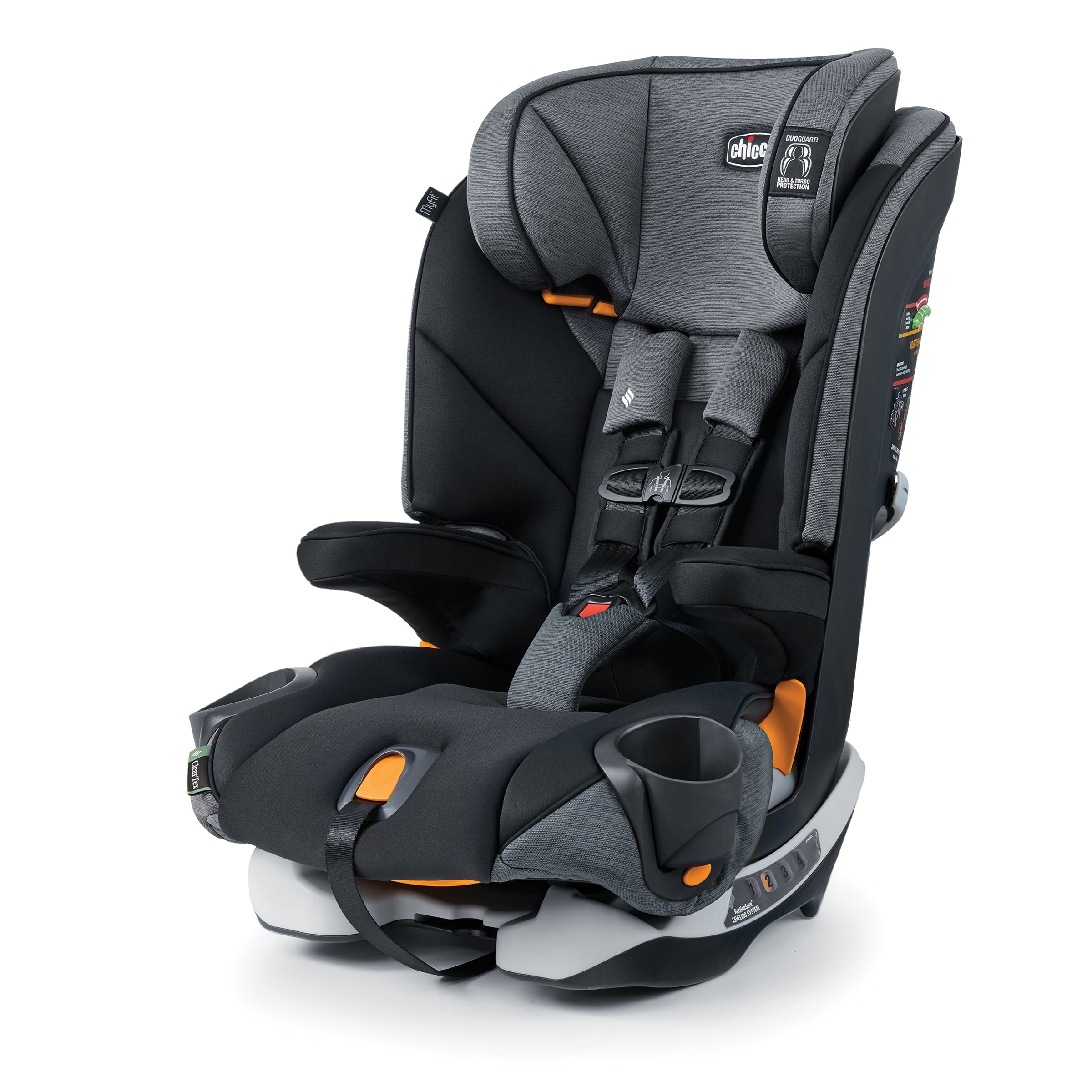 Black Harness + Booster Car Seat S30190
